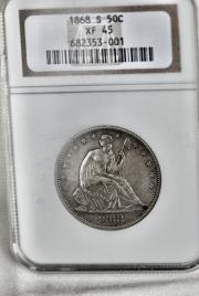 1868-S                                                                    50 CENT